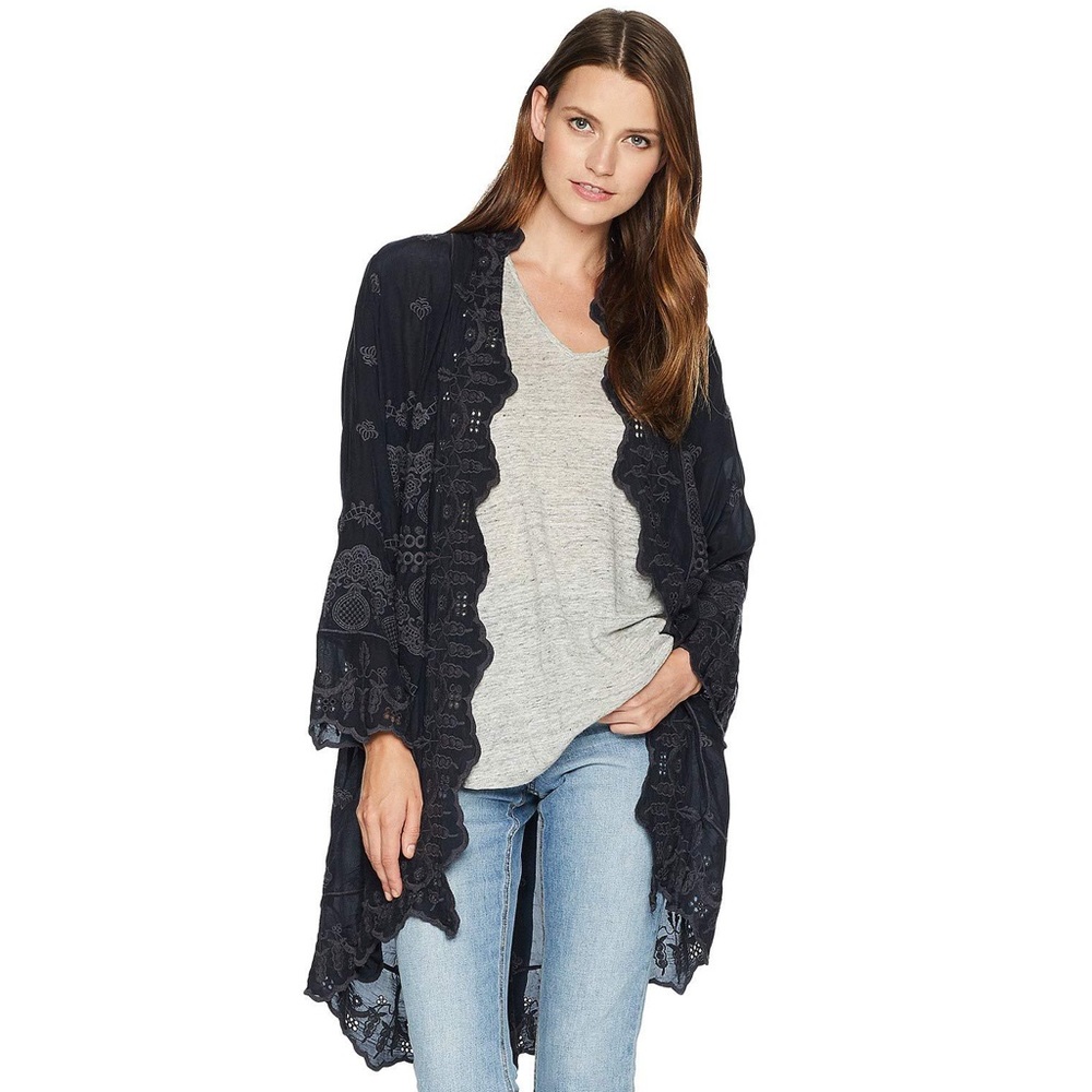 Johnny Was black Analu Jacket